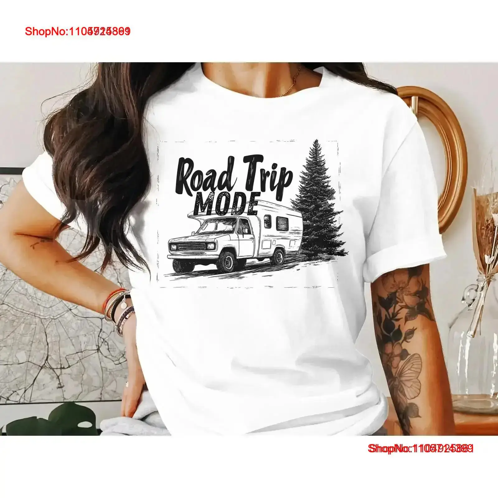 Outdoor Adventure Enthusiast - T-shirt Mode Road Trip, Camping, Vie