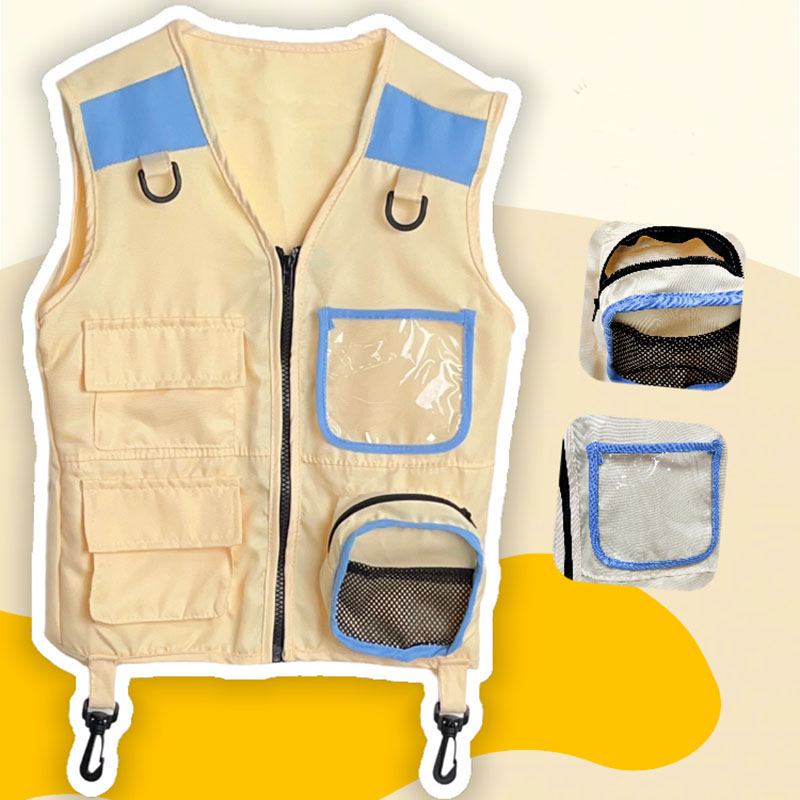 Outdoor Adventure For Kids - Gilet d'explorateur pour enfants, jeu de