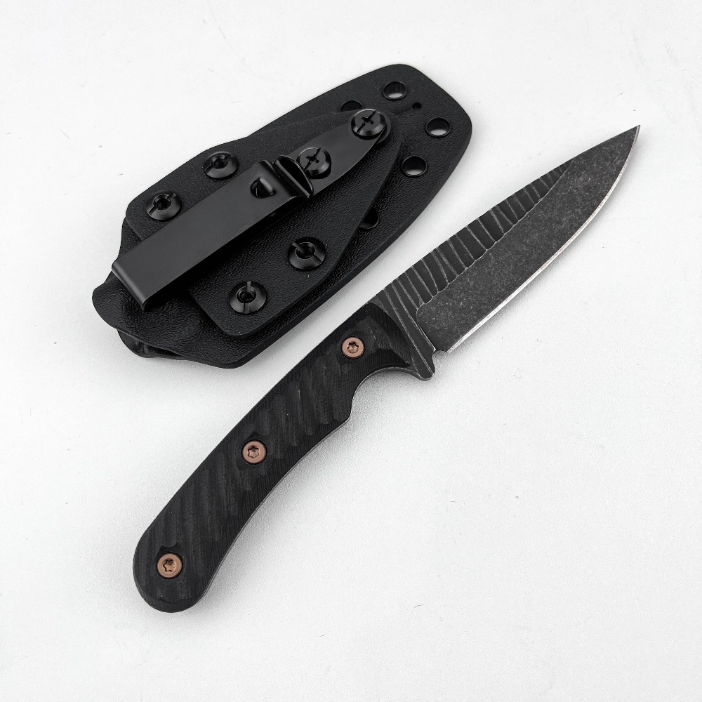 Survival Knife Full Tang - Couteau de Bushcraft à lame pleine