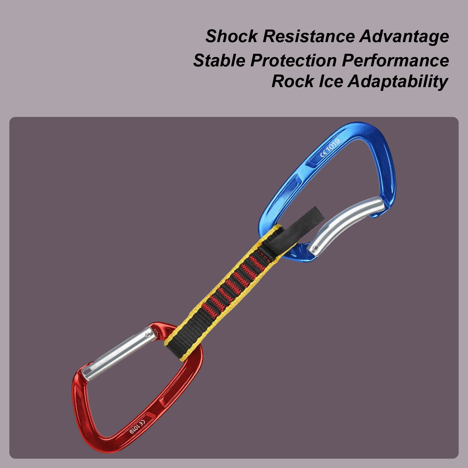 Outdoor Adventure Travel - Quickdraws – mousqueton d'escalade, accessoires d'alpinisme,