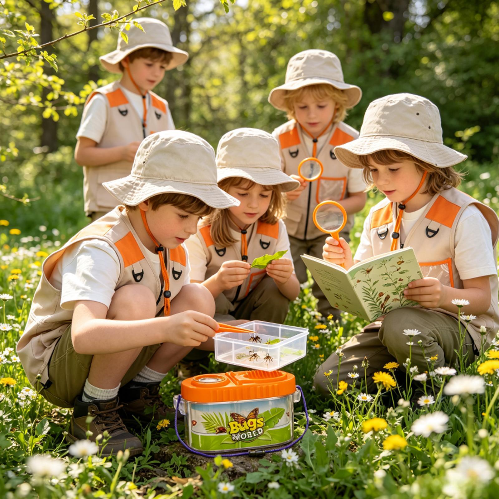 Outdoor Adventure For Kids - Kit d'aventure pour enfants avec chapeau