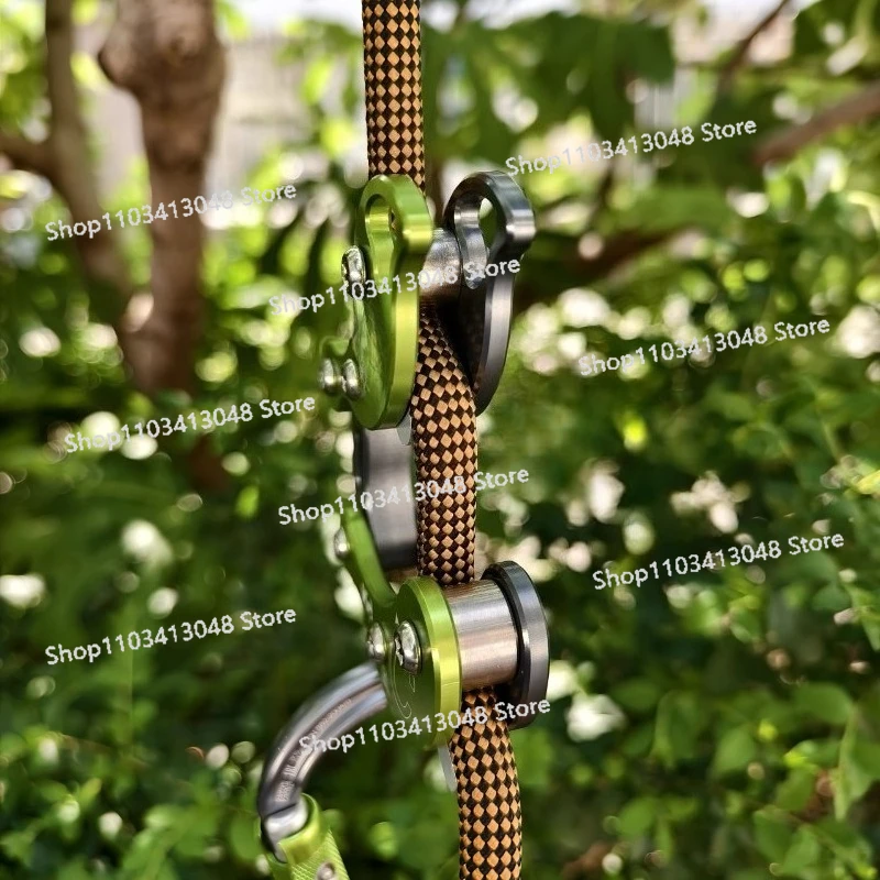 Outdoor Adventure For Kids - Huit anneaux d'escalade pour arbre, poignée