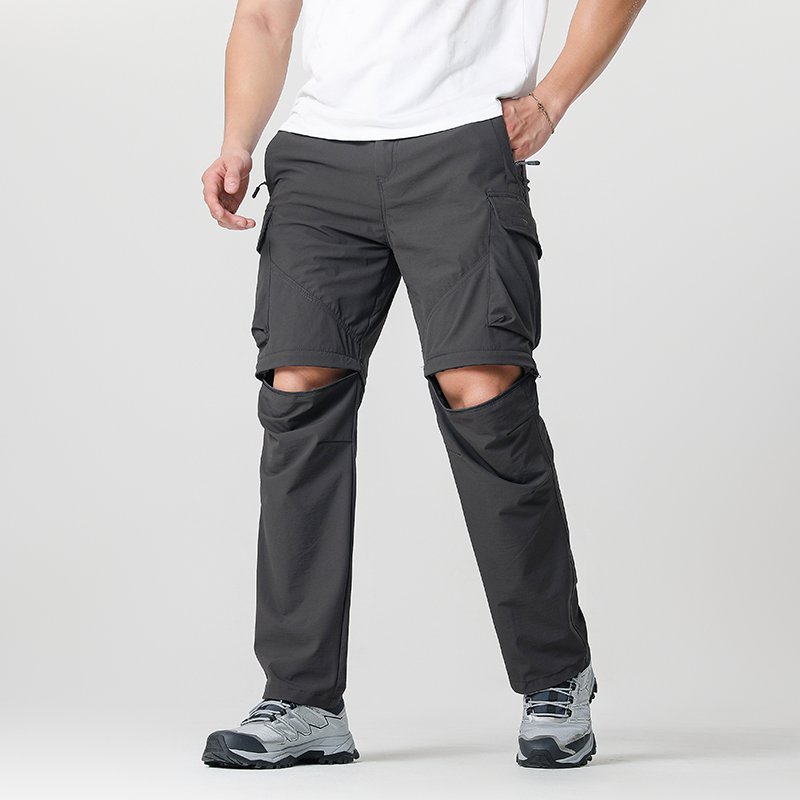 Outdoor Adventure Travel - Pantalon convertible de randonnée cargo pour