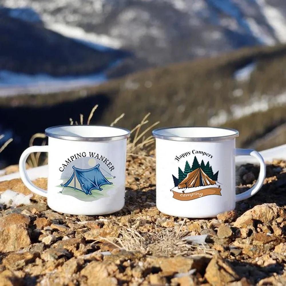 Tasses en émail de camping, ta - Outdoor Adventure Vacations avis et prix