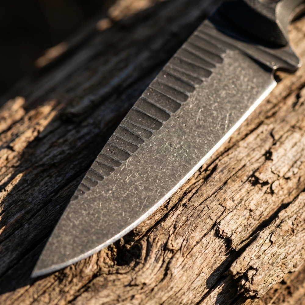 Couteau de Bushcraft à lame pl - Survival Knife Full Tang avis et prix