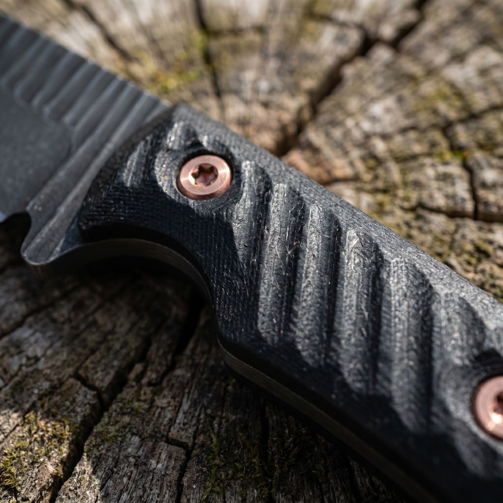 Couteau de Bushcraft à lame pl - Survival Knife Full Tang avis et prix