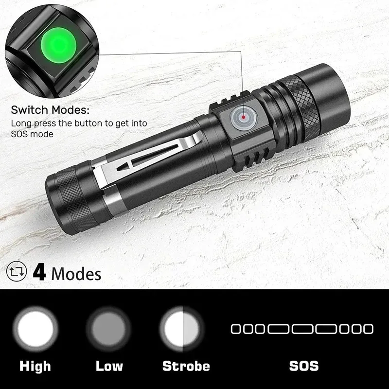 Lampe de poche portative T6 Re - Outdoor Adventure Travel avis et prix