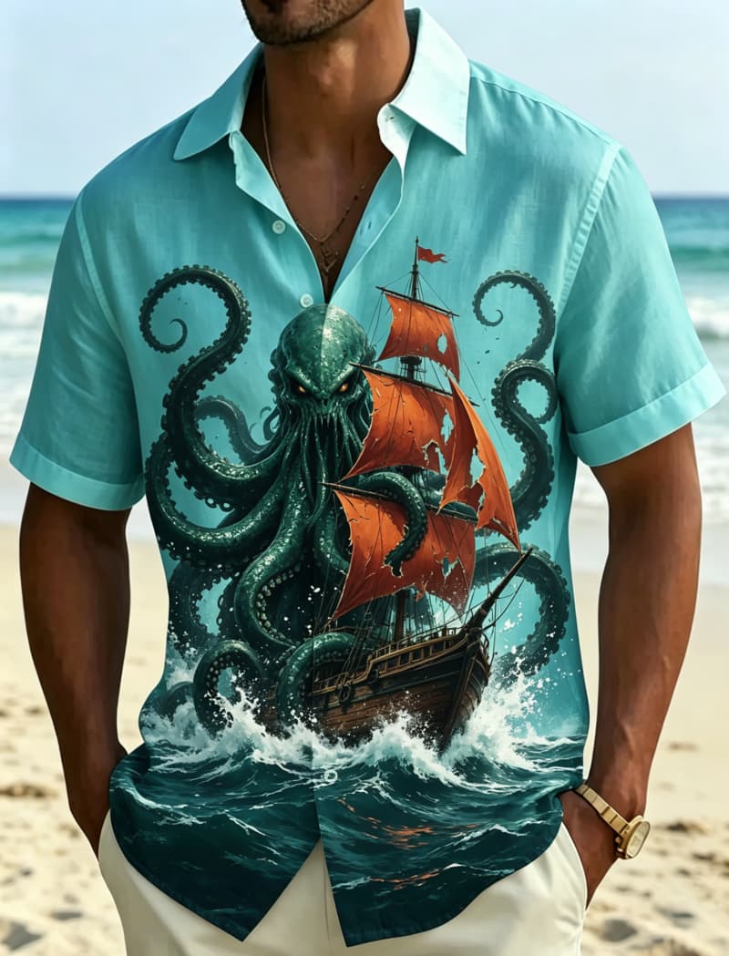 Chemise à manches courtes impr - Outdoor Adventure Vacations avis et prix