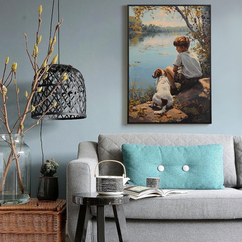 Affiche d'art Vintage pour cha - Outdoor Adventure For Kids avis et prix