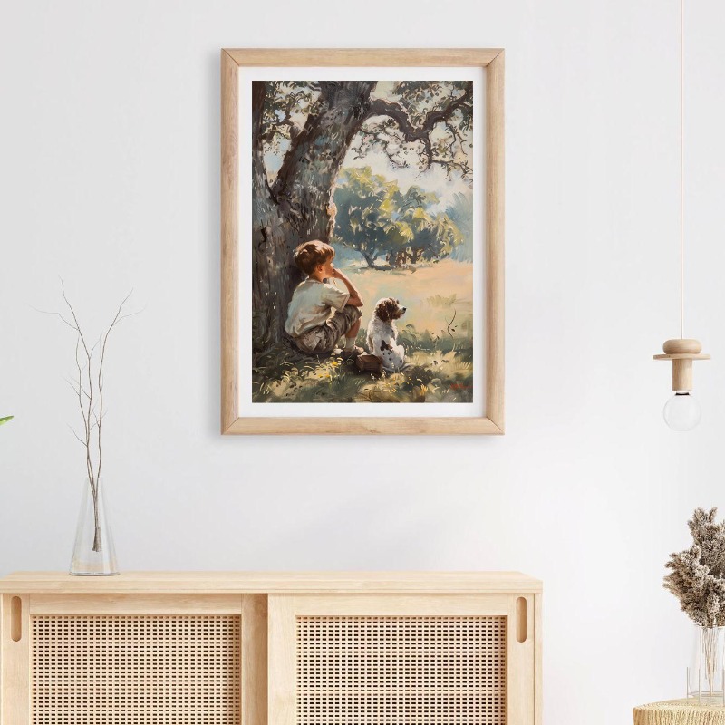 Affiche d'art Vintage pour cha - Outdoor Adventure For Kids avis et prix
