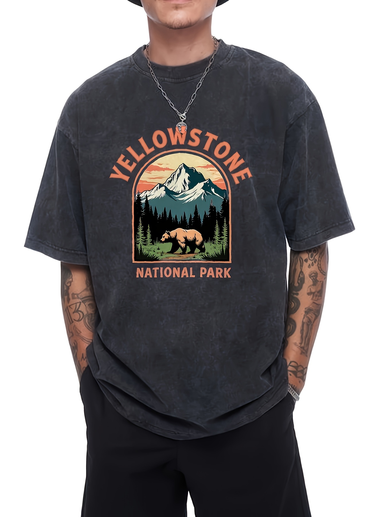 T-shirt vintage pour homme du  - Outdoor Adventure Enthusiast avis et prix
