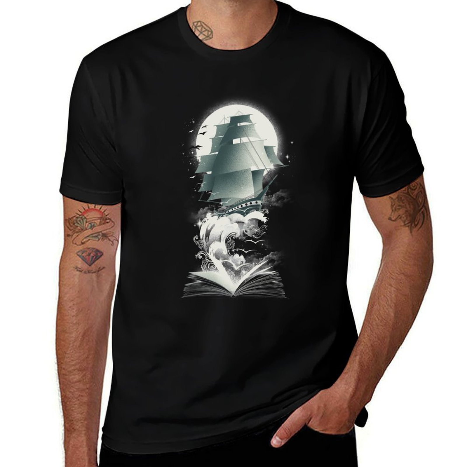 T-shirt Book of Adventures, T- - Outdoor Adventure Books avis et prix