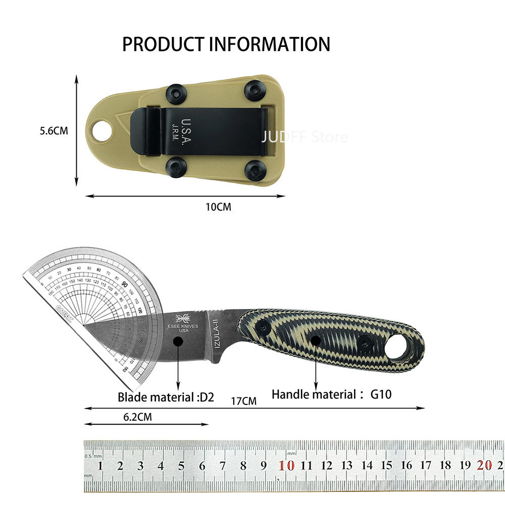 Couteau fixe d'extérieur ESEE  - Survival Knife Full Tang avis et prix
