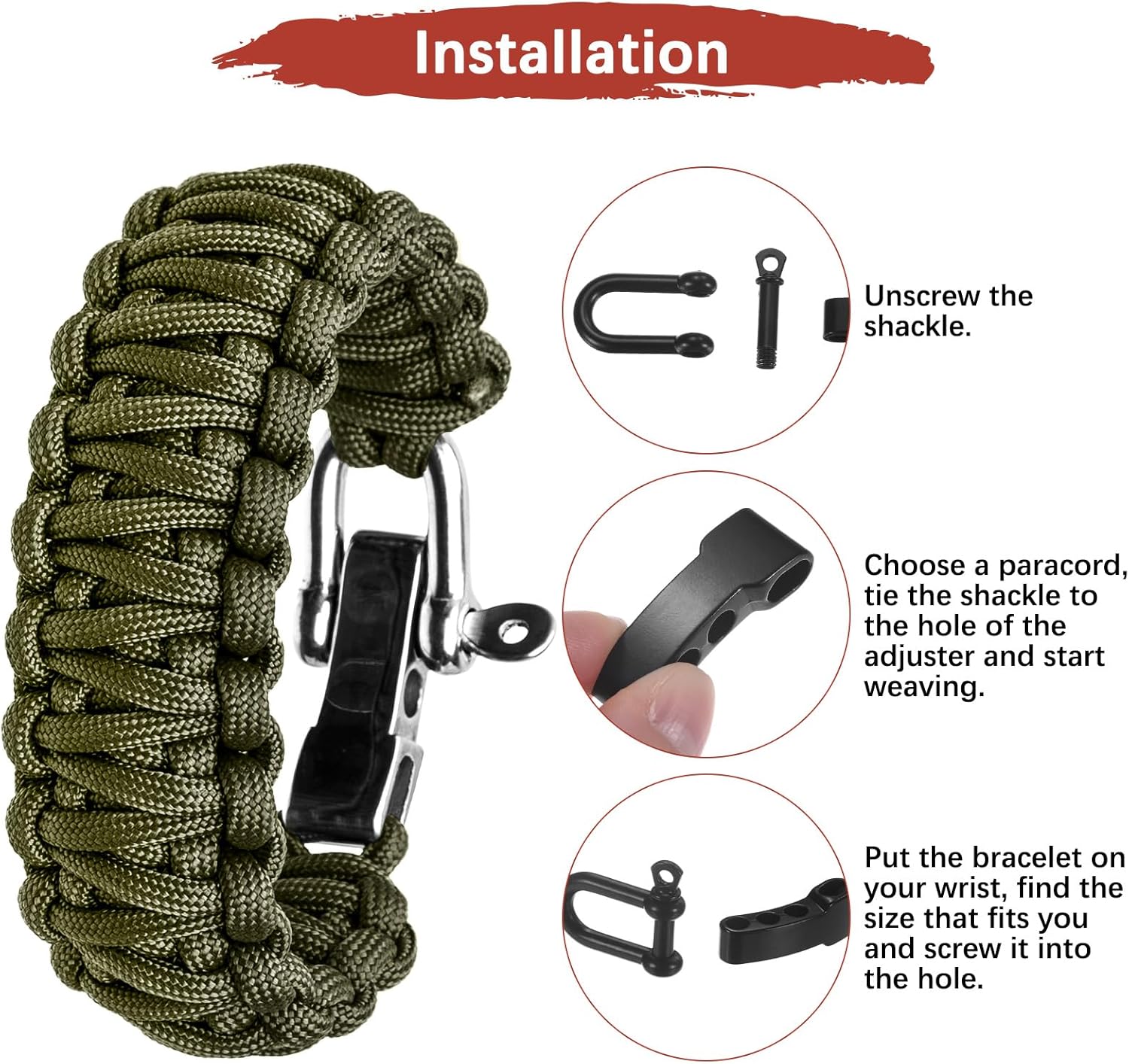 4/10 pièces Boucles de bracele - Outdoor Adventure Watches avis et prix