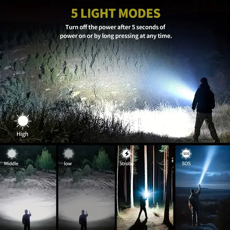 Lampe de poche Ultra puissante - Outdoor Adventure Travel avis et prix